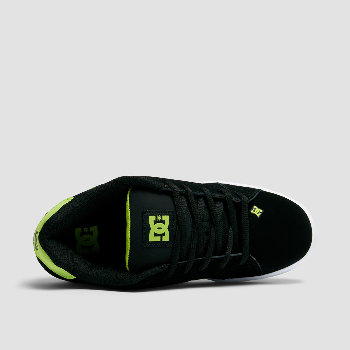 DC Net Shoes - Black/Lime Green