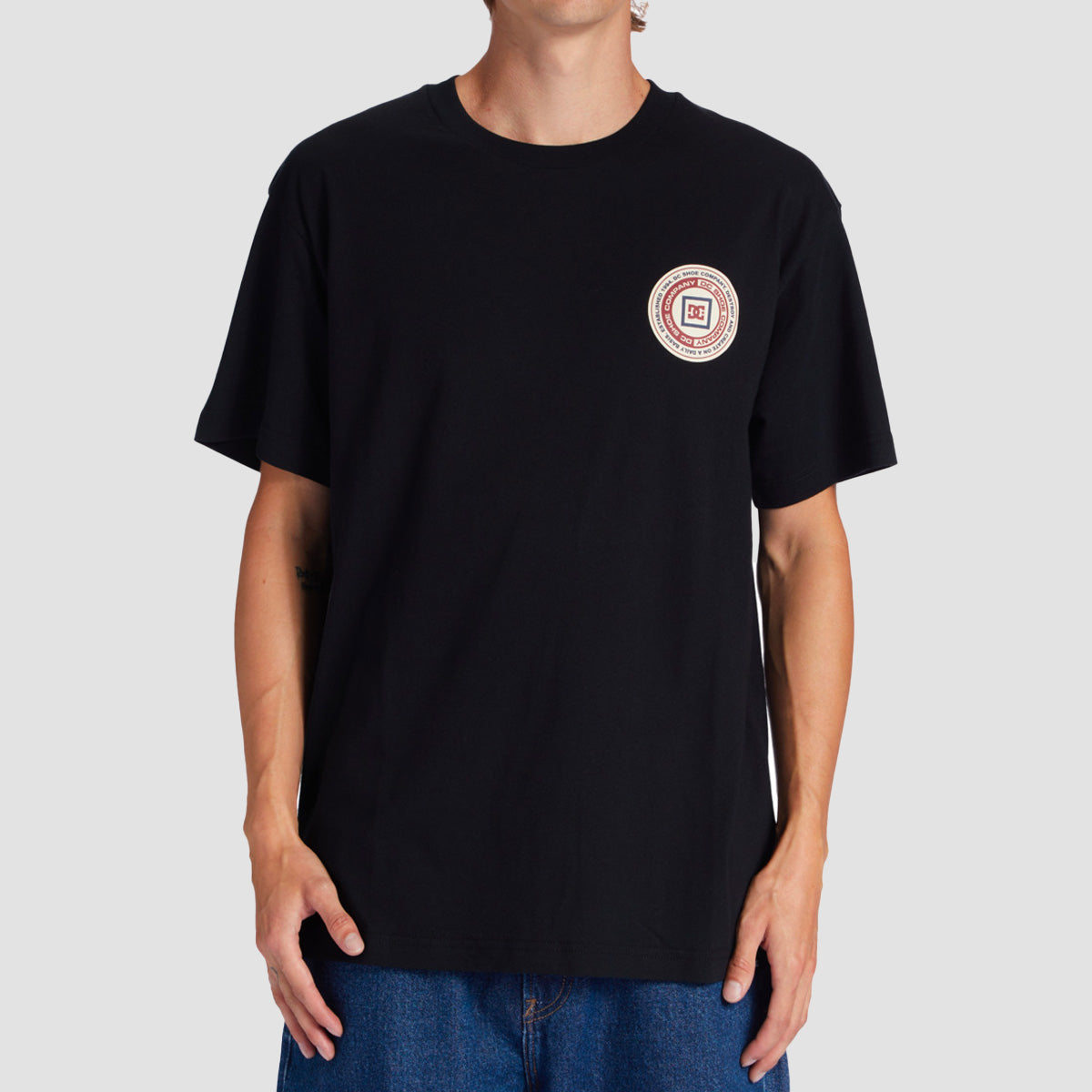 DC Old Head T-Shirt Black