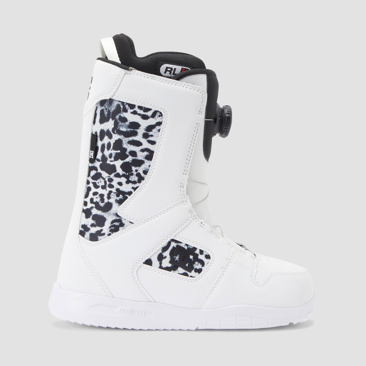 DC Phase BOA Snowboard Boots White/Black Print - Womens