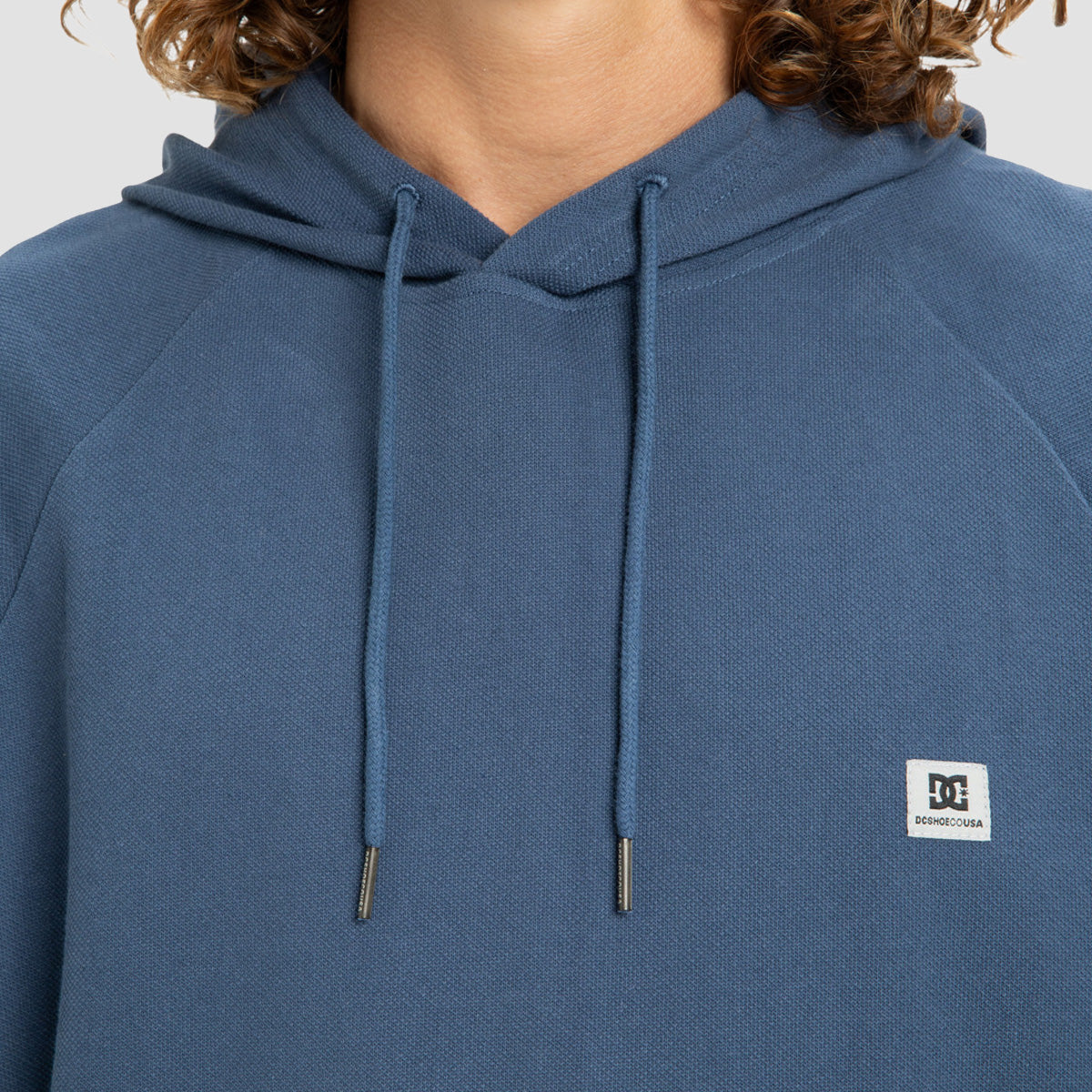 DC Pressed Pullover Hoodie Dark Denim