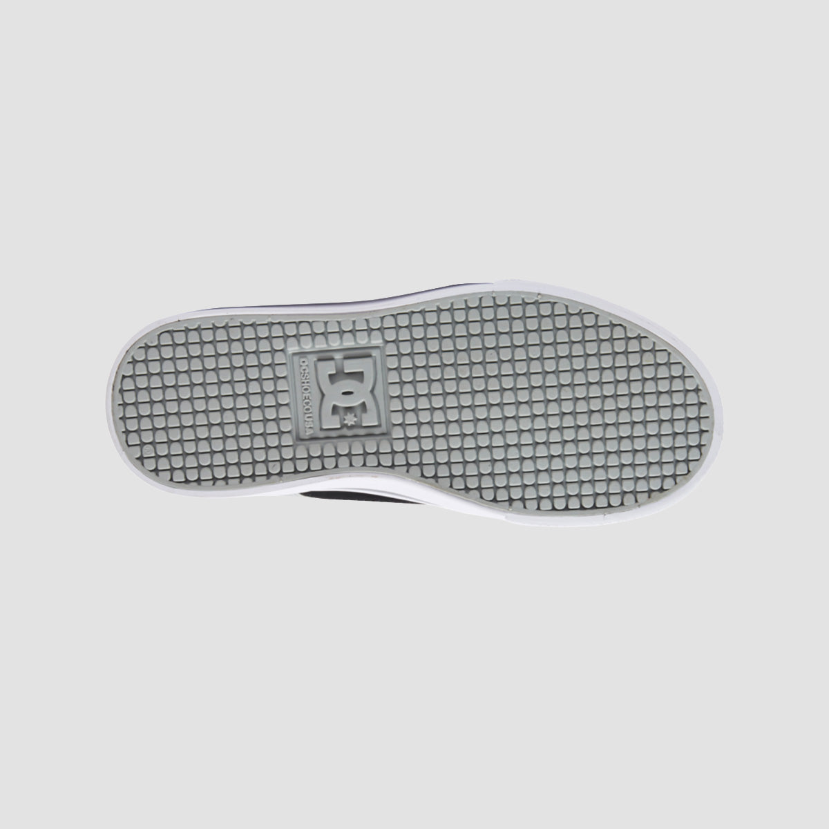 DC Pure High-Top EV Shoes - Grey/Black/Blue - Kids