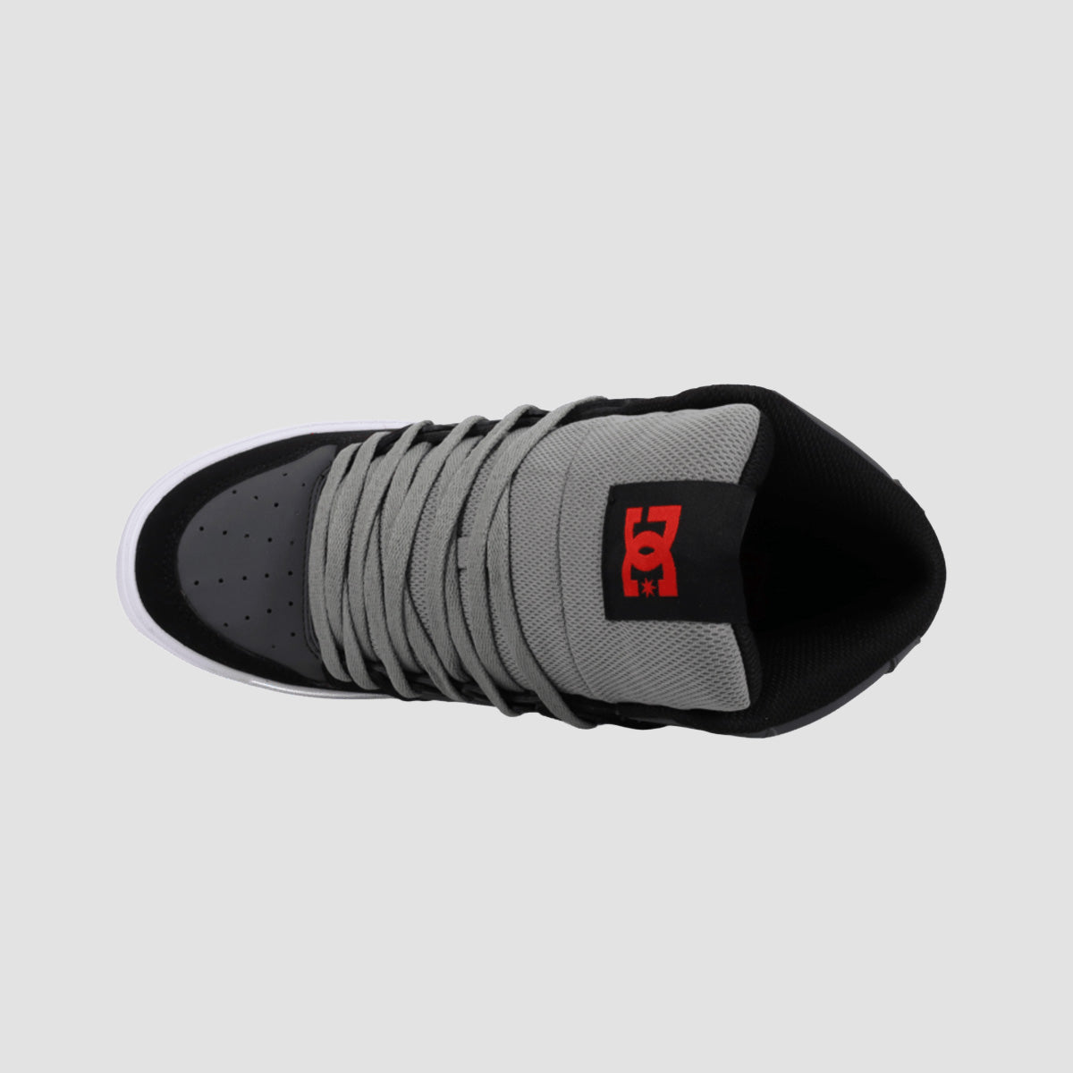 DC Pure High-Top WC Shoes - Black/Grey/Red