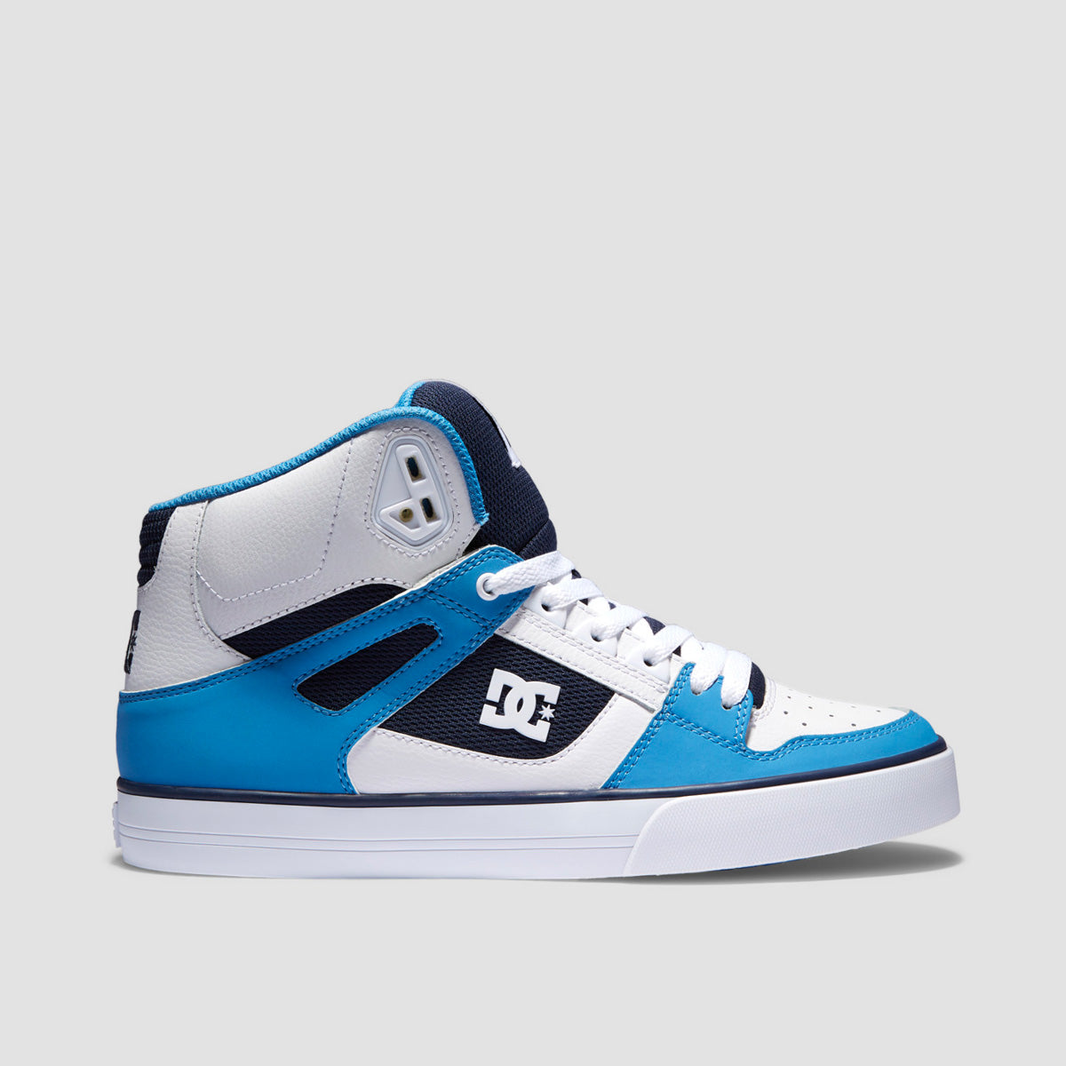 DC Pure HT WC Shoes - White/Carolina Blue