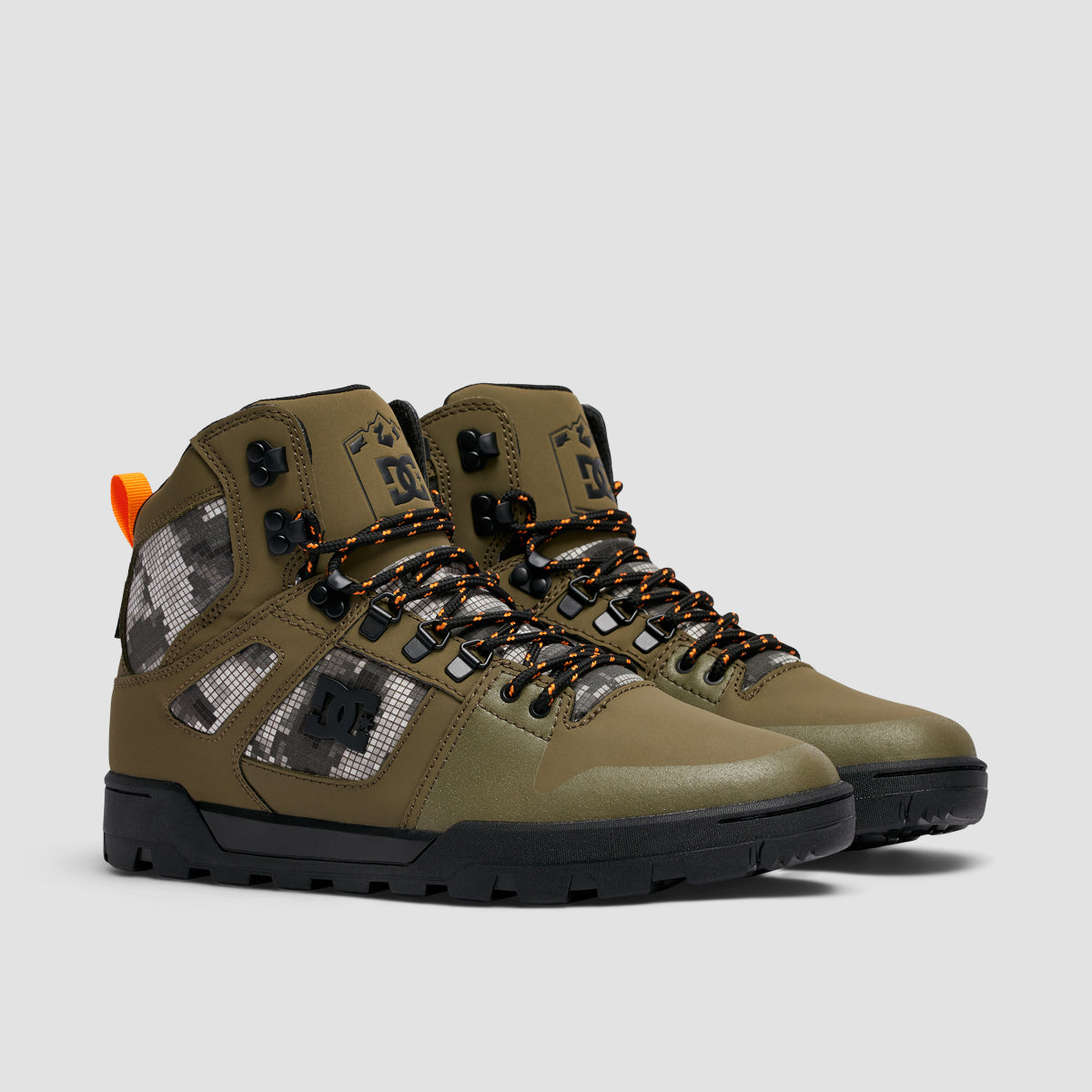 DC Pure HT WR Boots Olive/Black