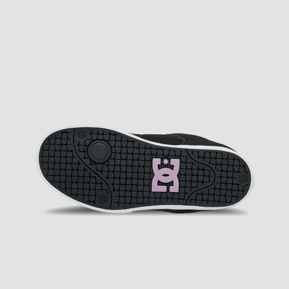 DC Pure Shoes - Black/Lavender - Womens