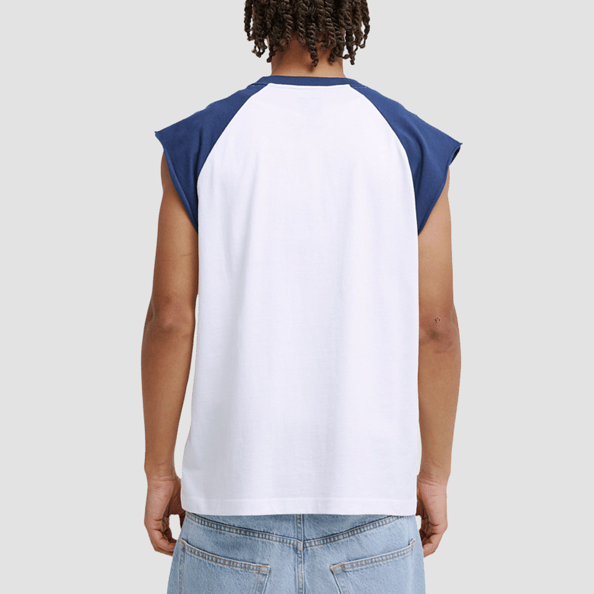 DC Raglan Tank Vest White