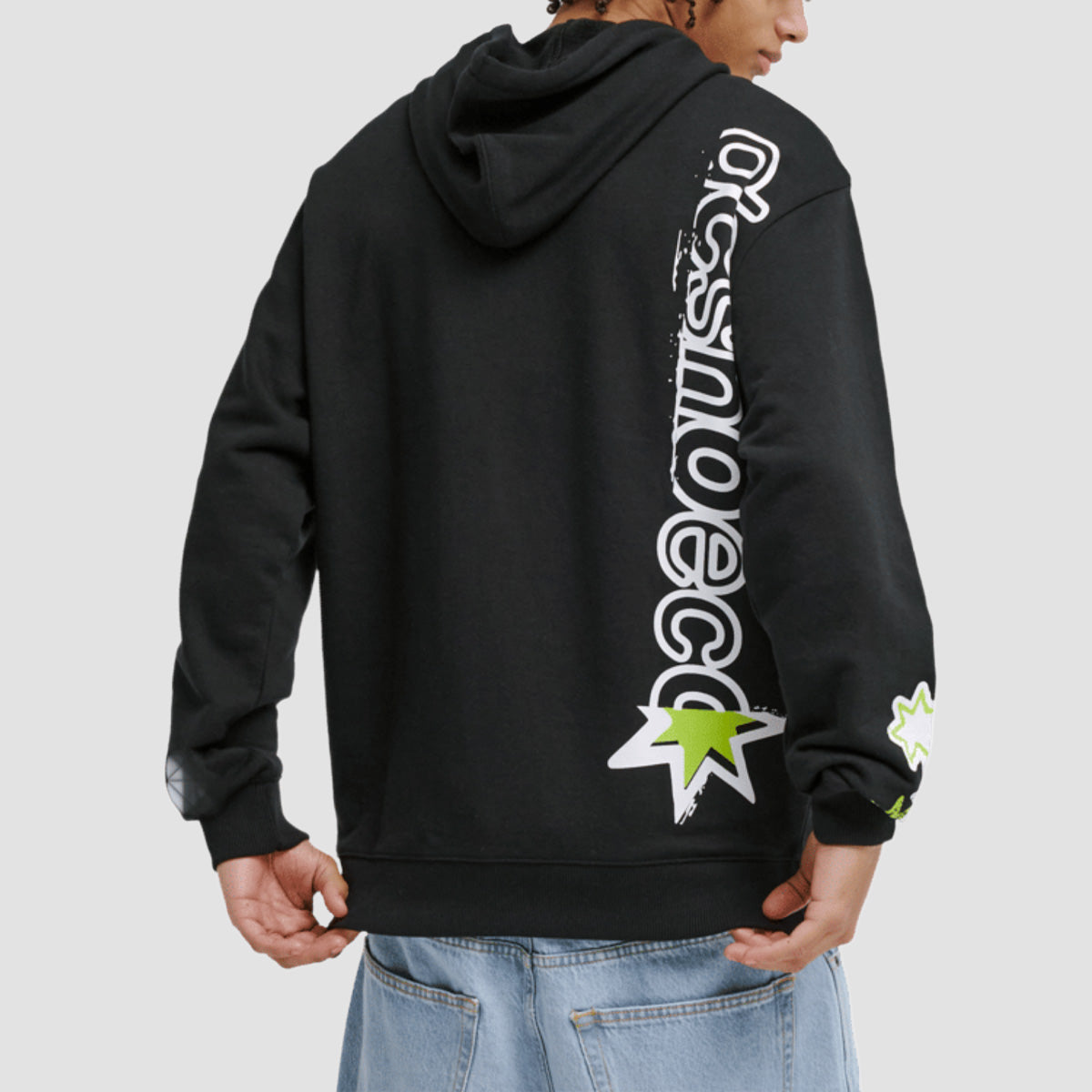 DC Shock Side Pullover Hoodie Black