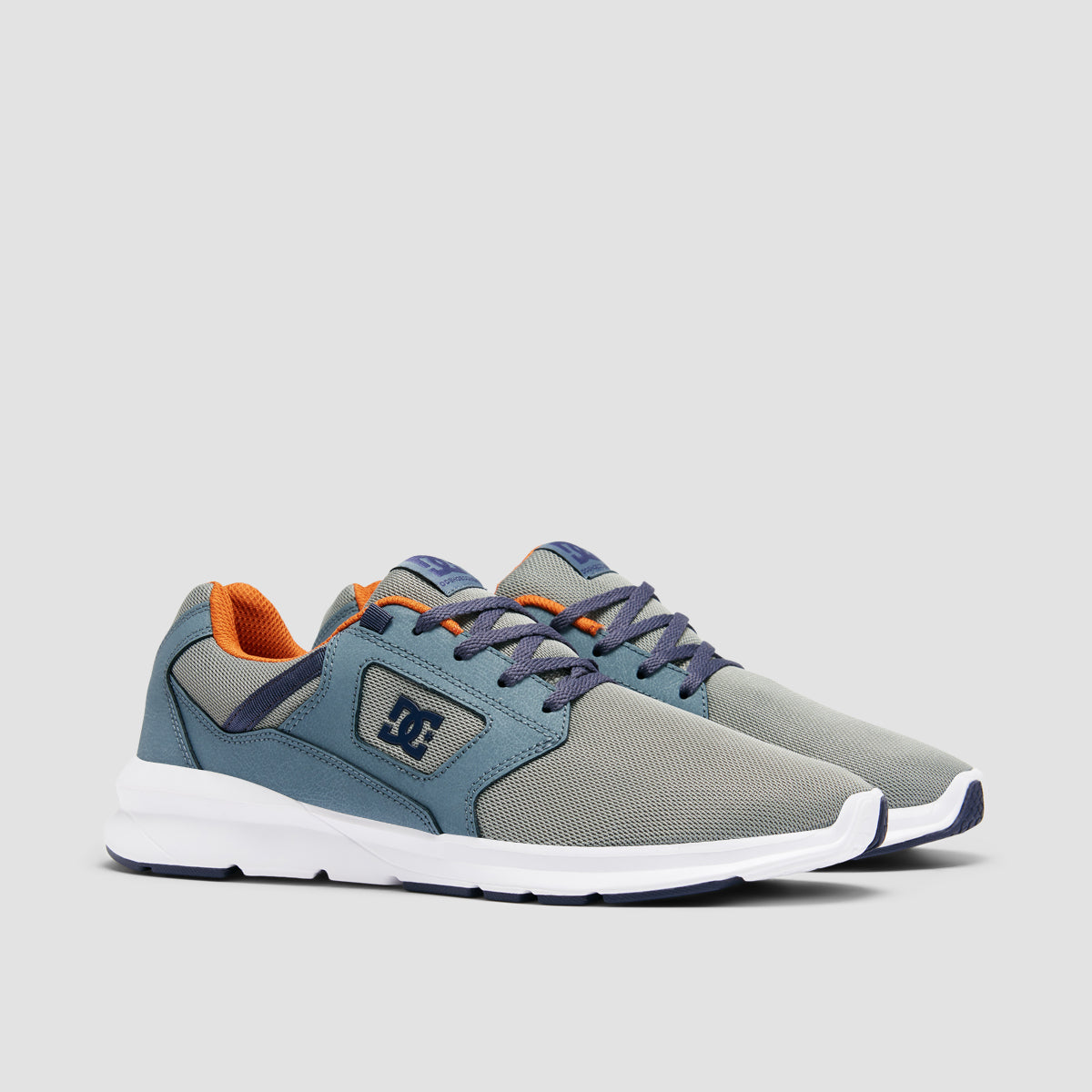 DC Skyline Shoes - Grey/Blue/Grey