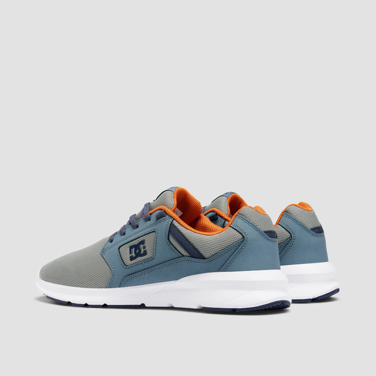 DC Skyline Shoes - Grey/Blue/Grey