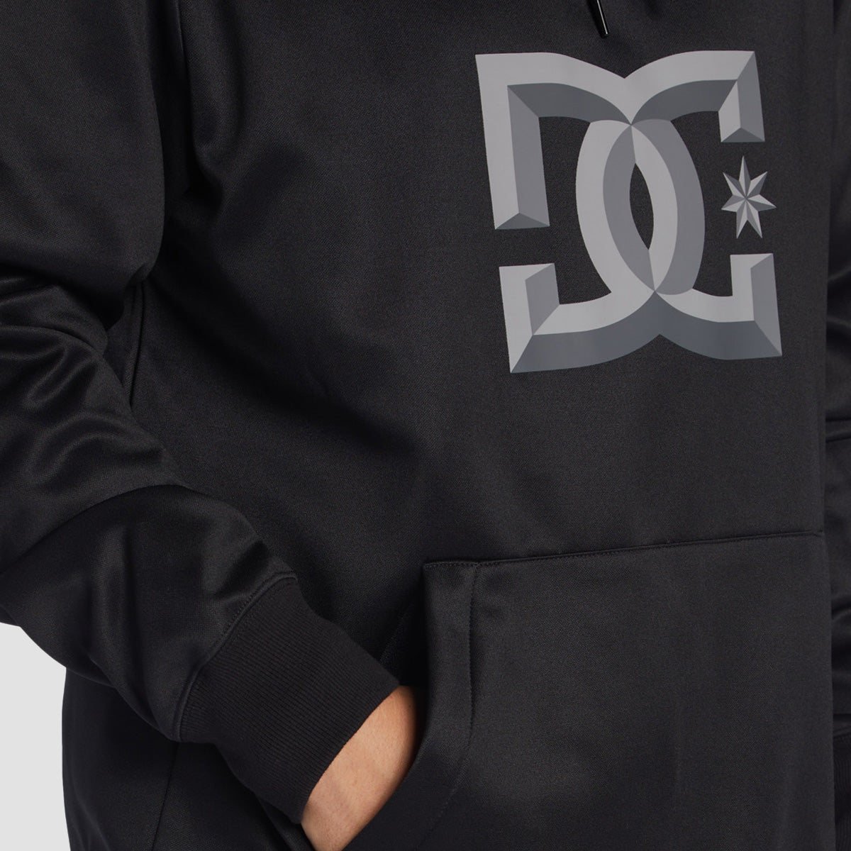 DC Snowstar Snow Pullover Hoodie Black