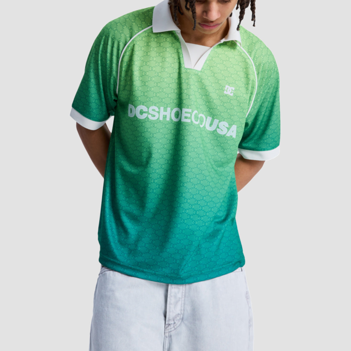DC Soccer Jersey T-Shirt Lime Green