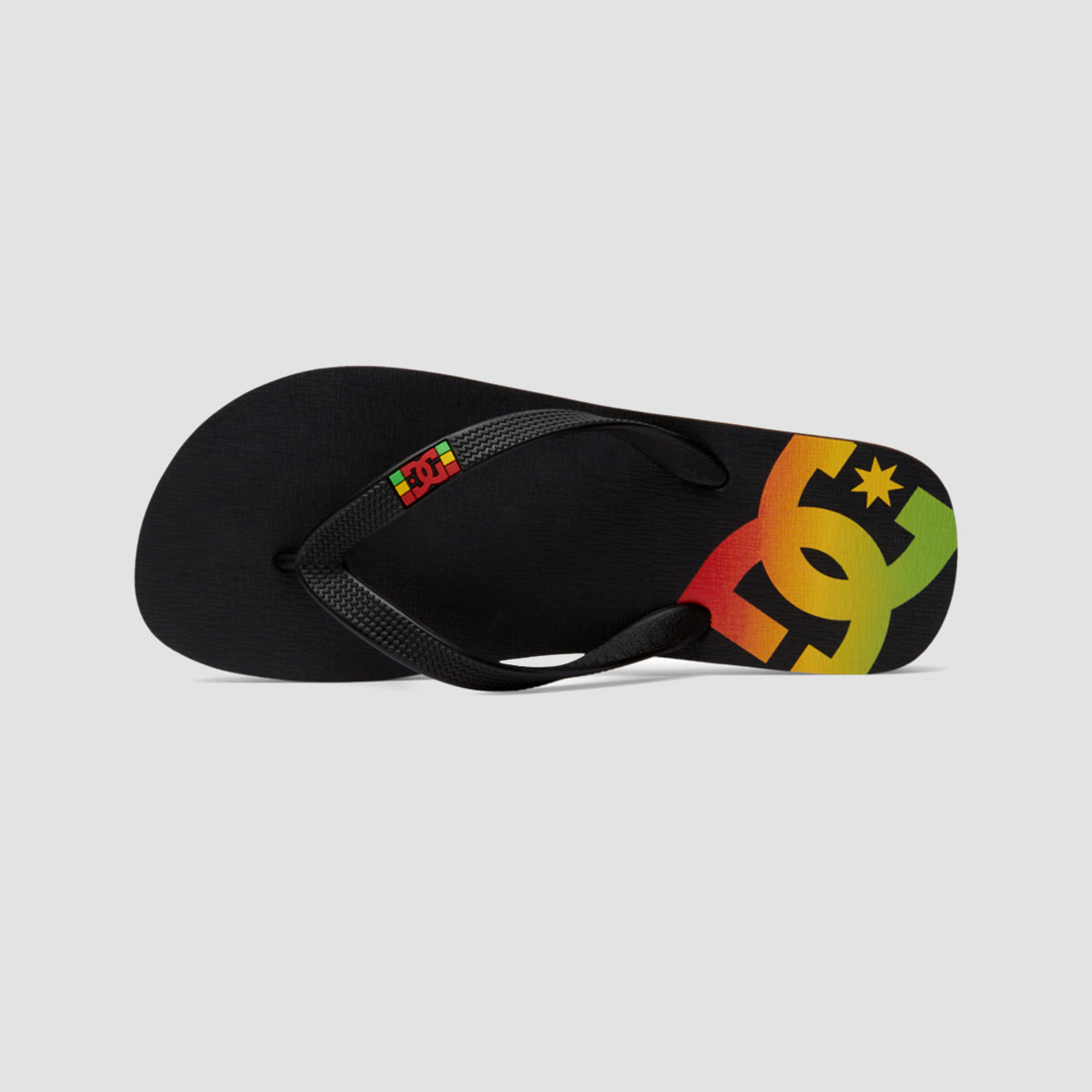 DC Spray Flip Flops - Rasta