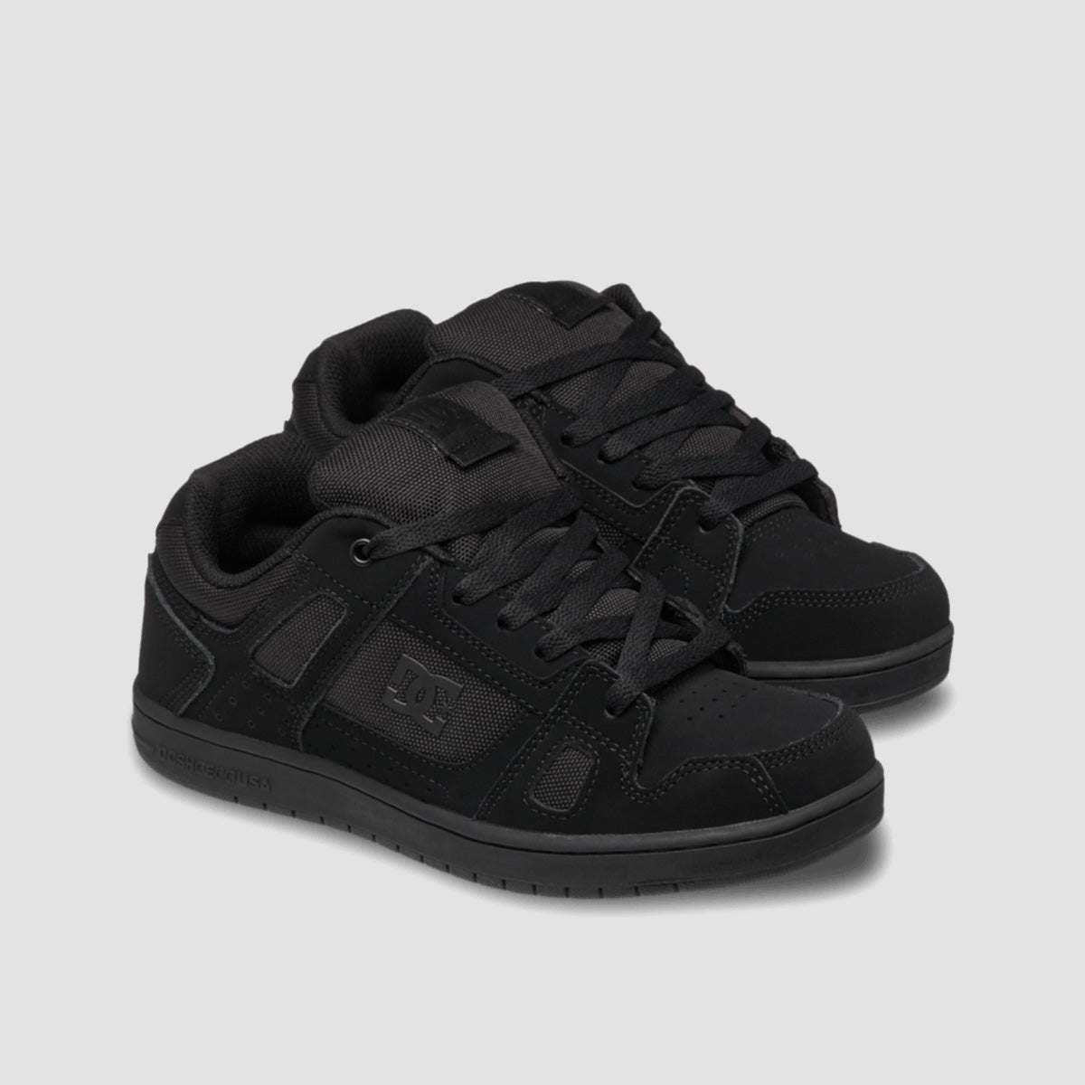 DC Stag Shoes - Black/Black/Black - Kids