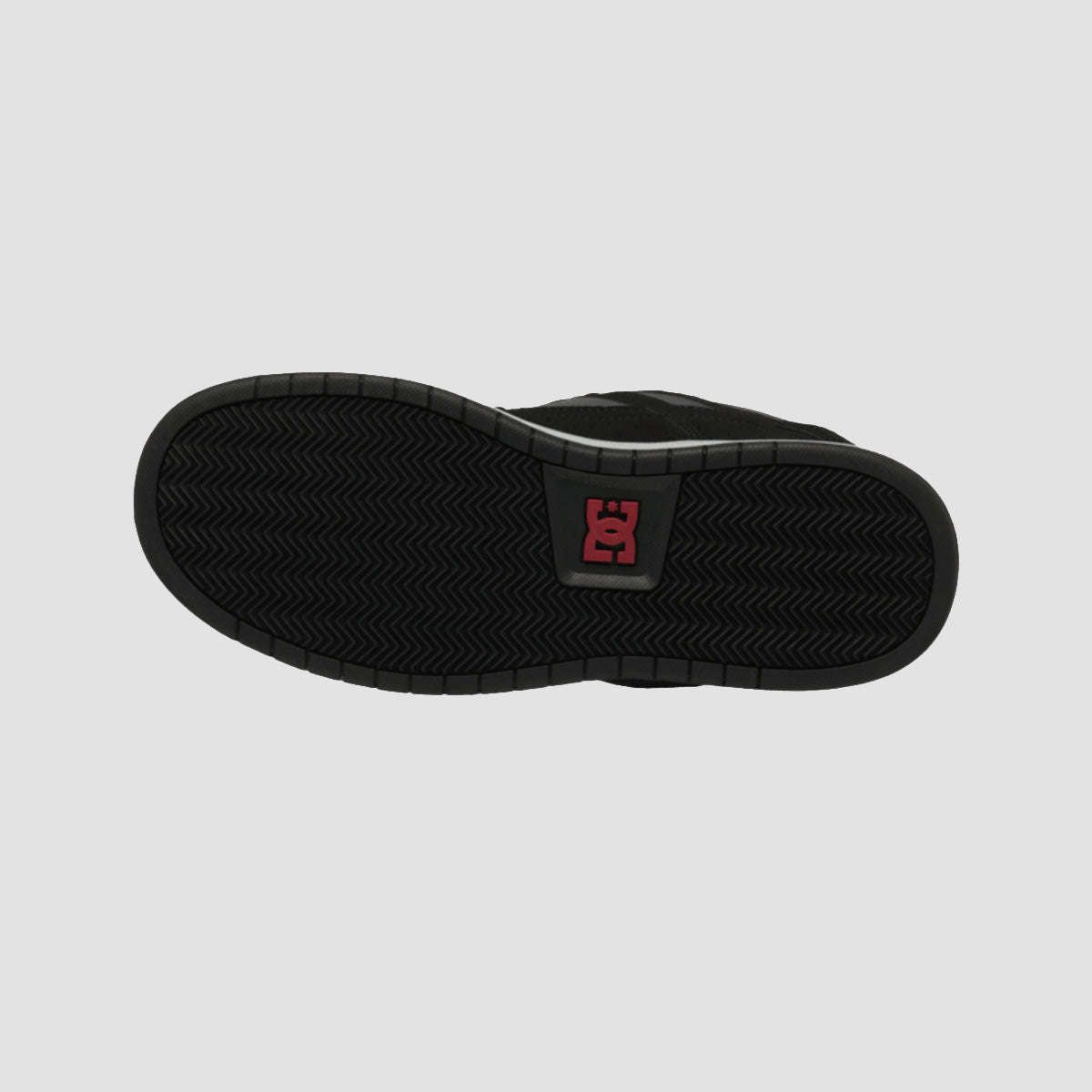 DC Stag Shoes - Black/Grey/Red - Kids