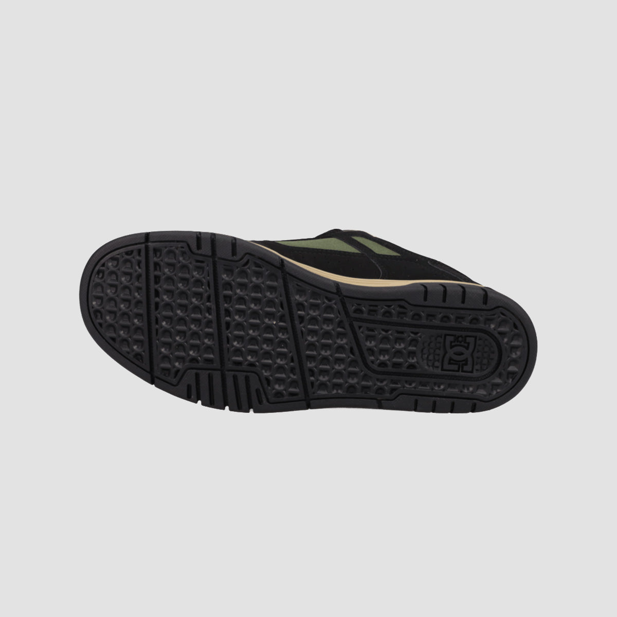 DC Stag Shoes - Black/Tan/Olive
