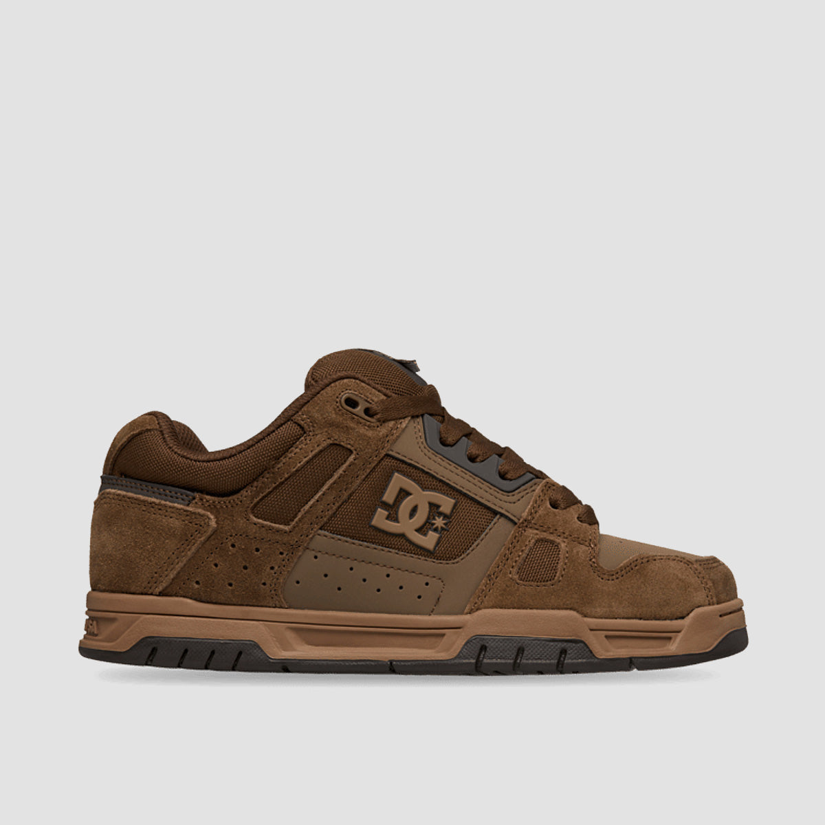 DC Stag Shoes - Brown/Gum