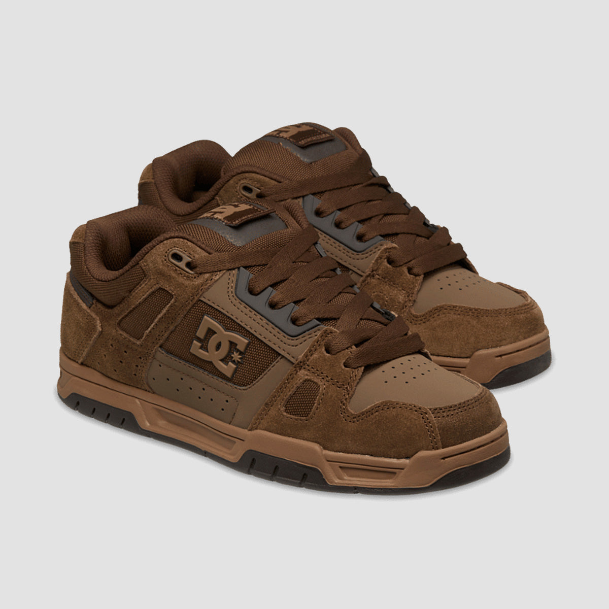 DC Stag Shoes - Brown/Gum