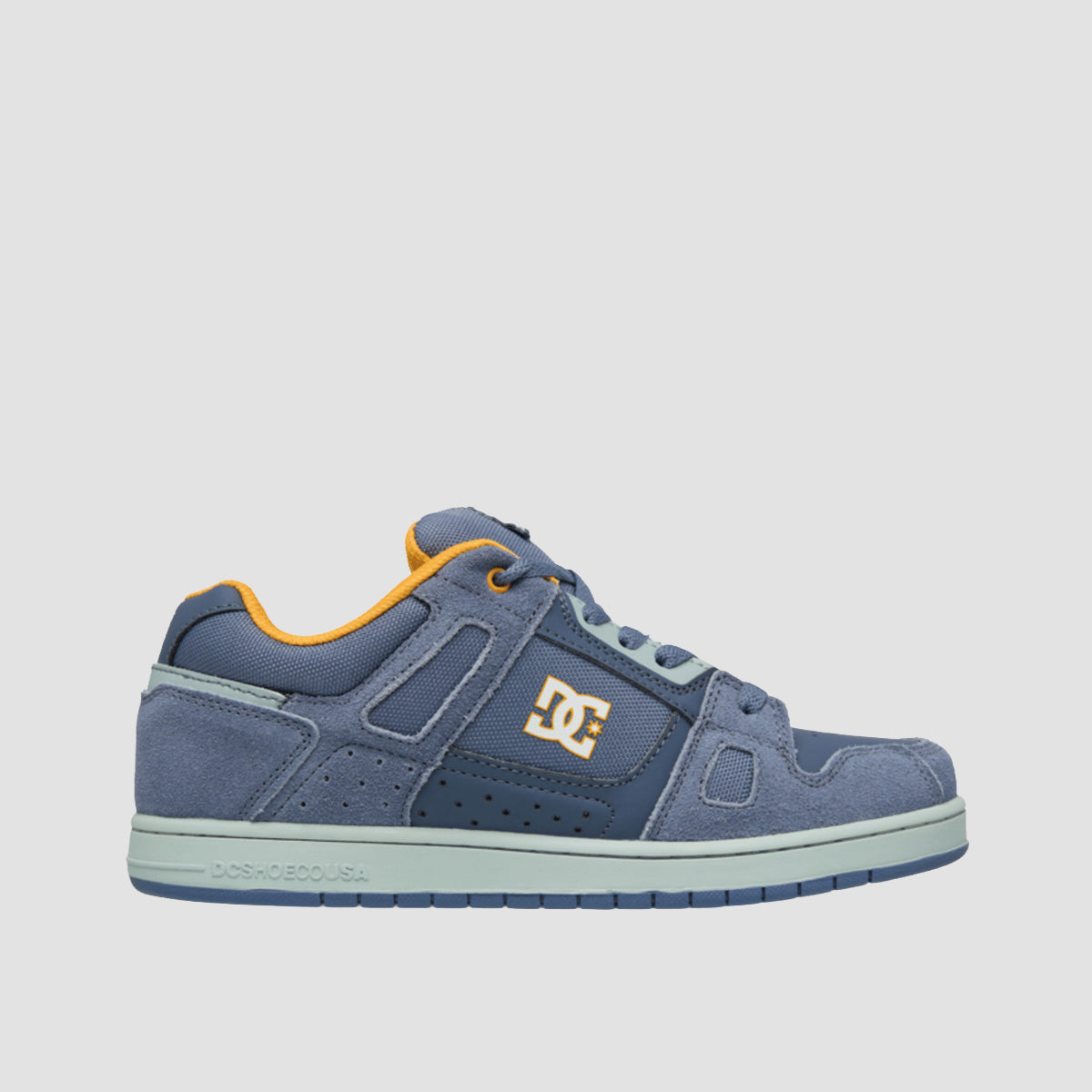 DC Stag Shoes - Navy/Grey/Orange - Kids