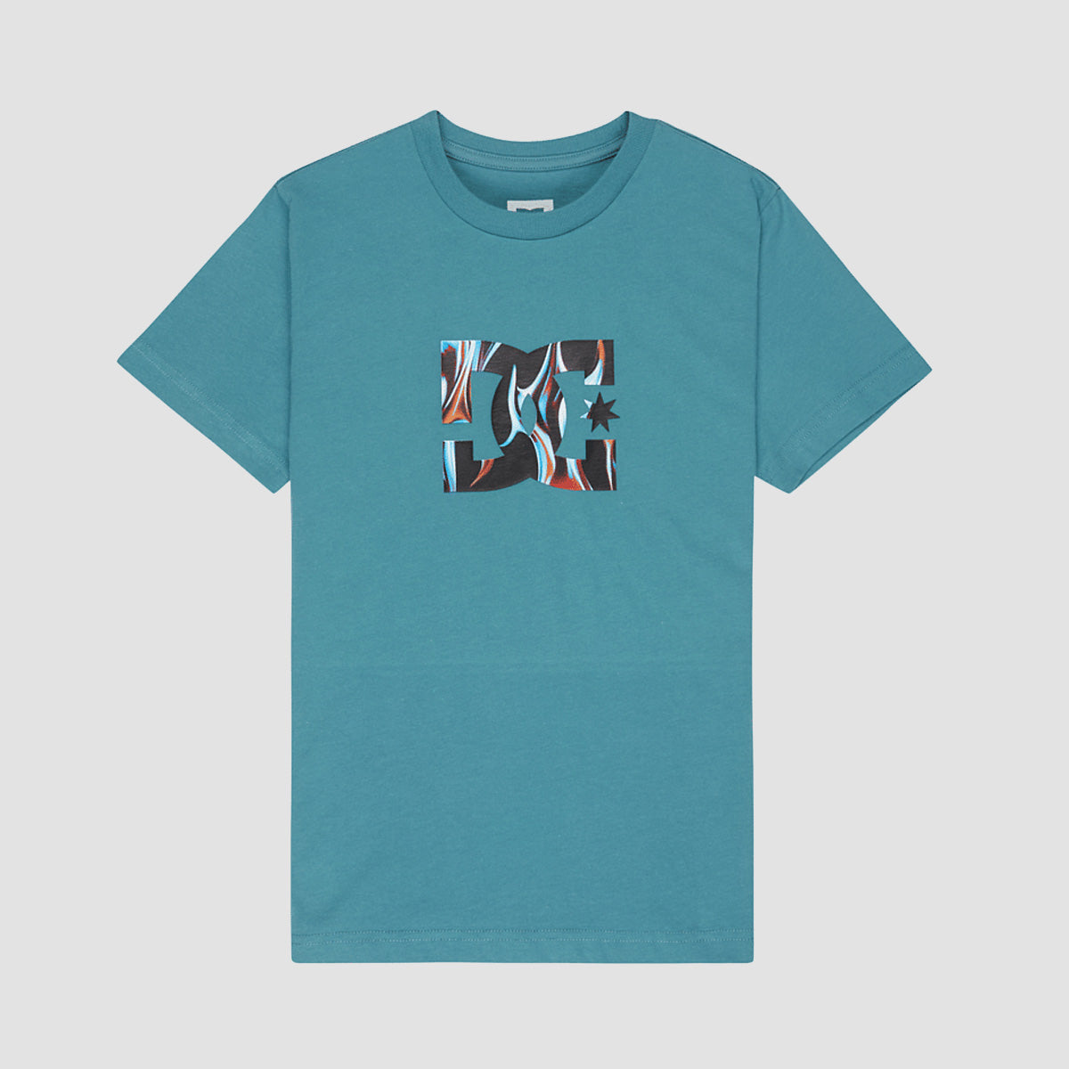DC Star Filled T-Shirt Storm Blue - Kids