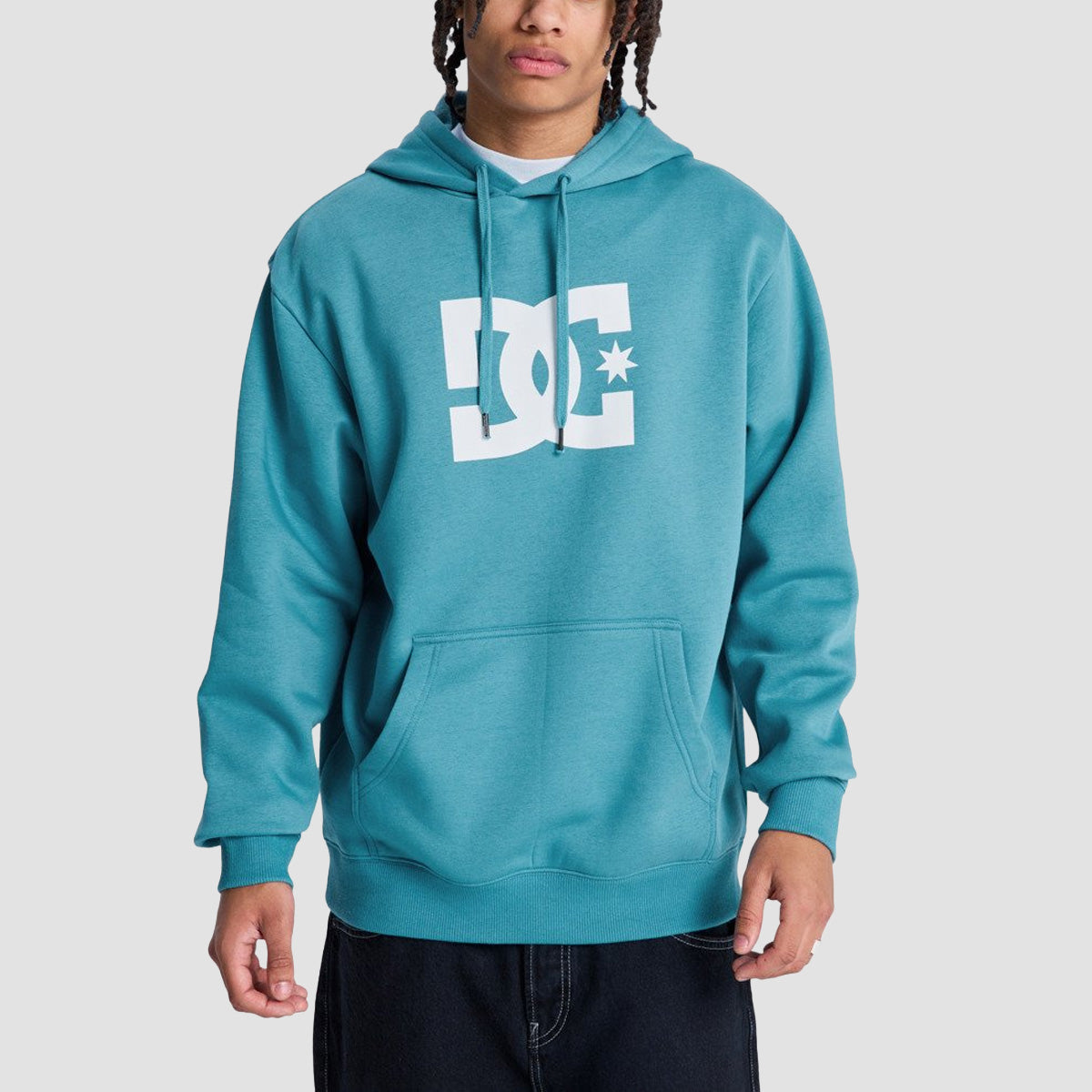 DC Star Pullover Hoodie Storm Blue