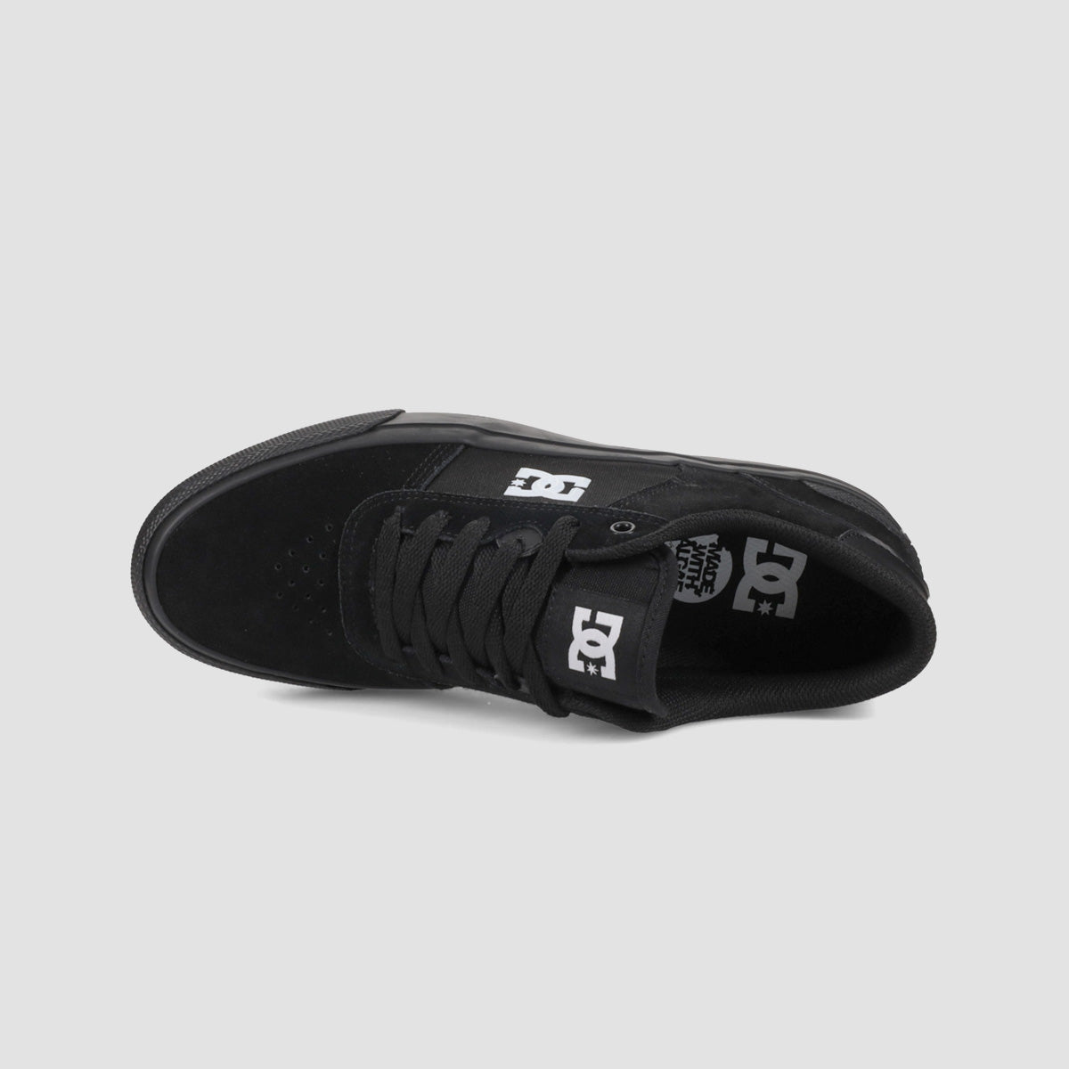 DC Teknic S Shoes - Black/Black/White