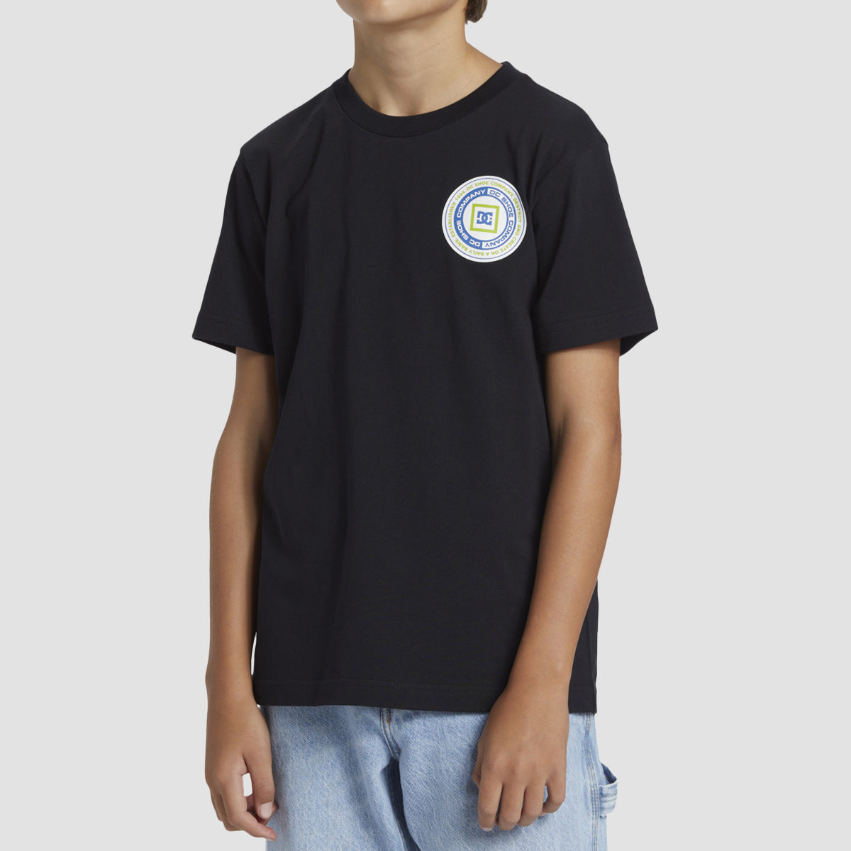 DC Throwback T-Shirt Black - Kids