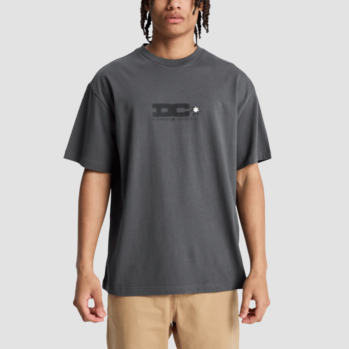 DC Tig Master T-Shirt Dark Shadow