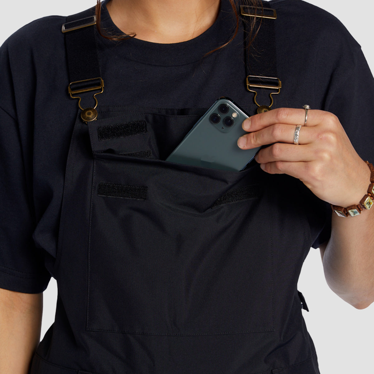 DC Valiant Snow Bib Pants Black - Womens