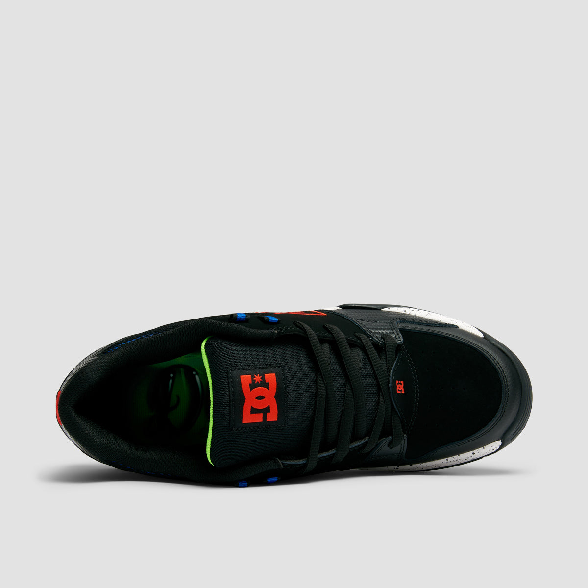 DC Versatile LE Shoes - Black/Red/Blue