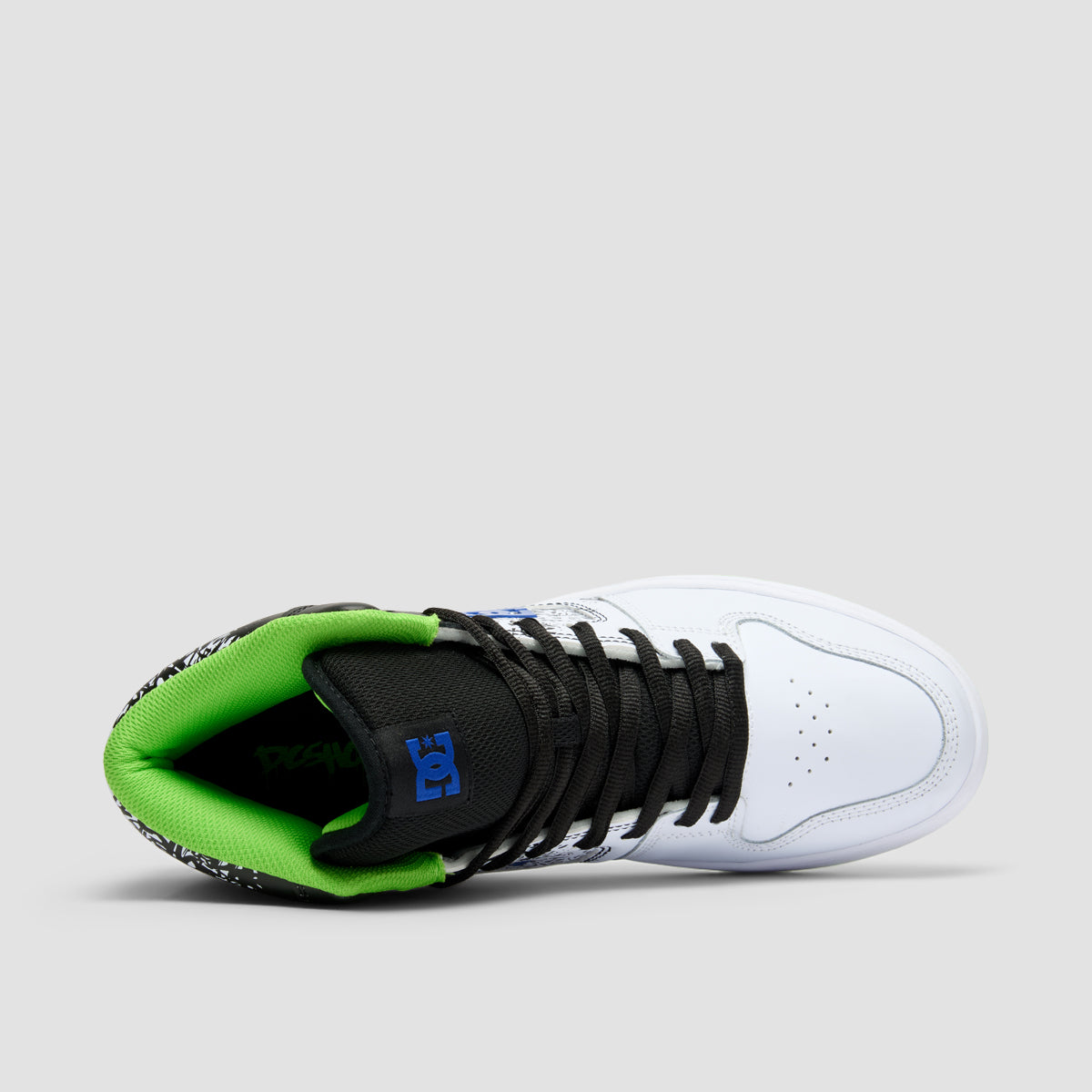 DC X Ken Block 43 Manteca 4 Hi Top Shoes - Black/White/Black
