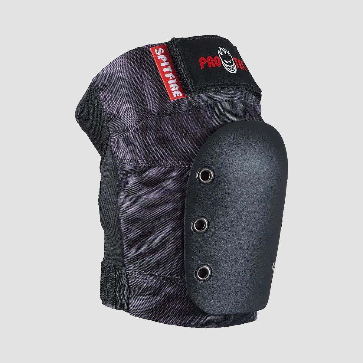 Protec X Spitfire Street Open Back Pad Set 3 Pack Black