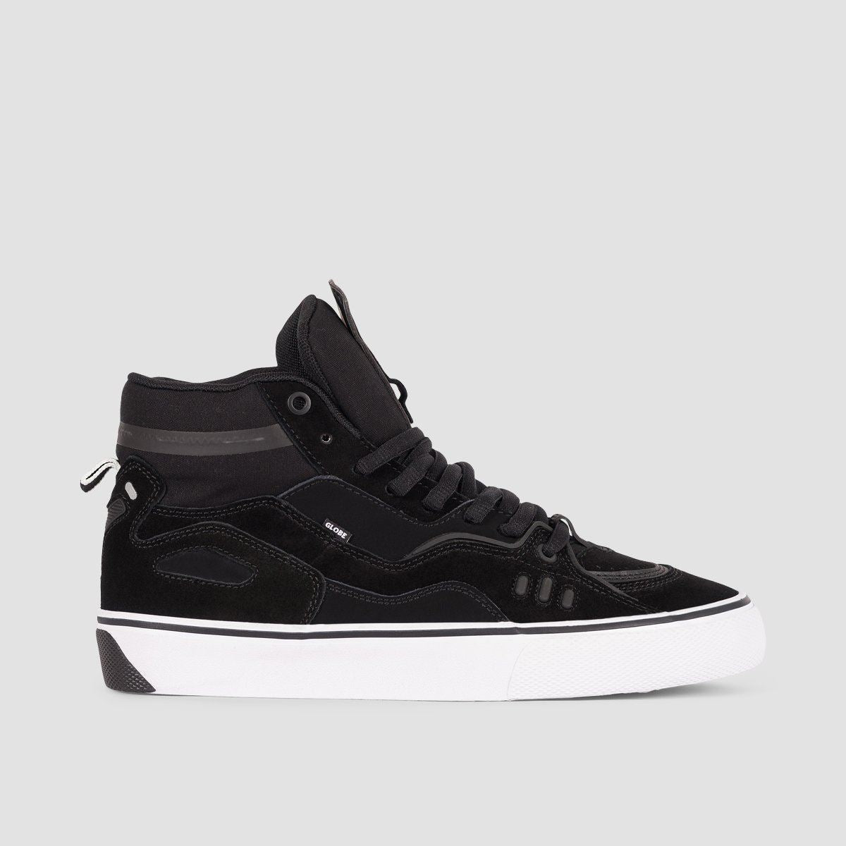 Globe Dimension High Top Shoes - Black/White/Gum