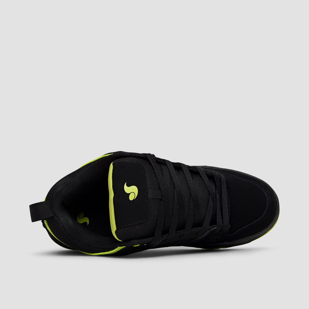 DVS Gambol Shoes - Black/Lime/PU Nubuck