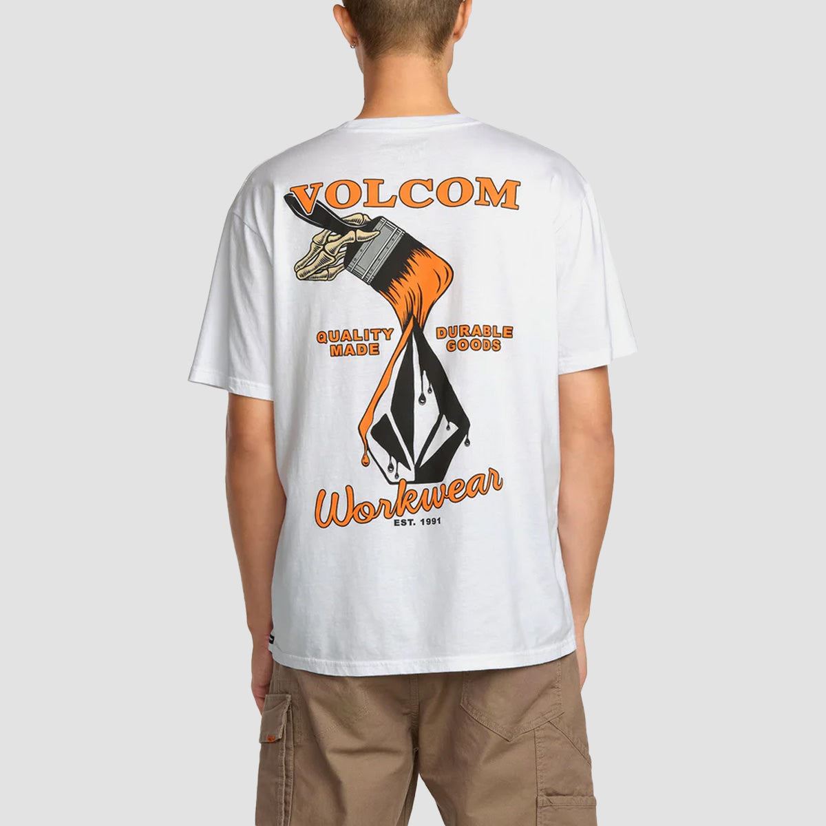 Volcom Enamel T-Shirt White