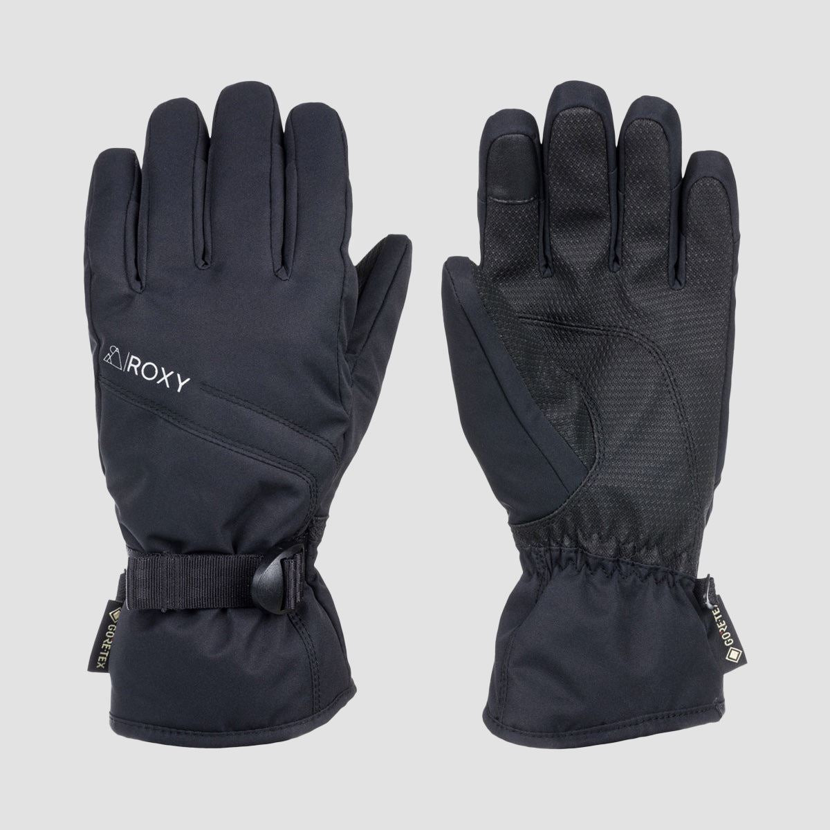 Roxy Goretex Fizz Snow Gloves True Black - Womens