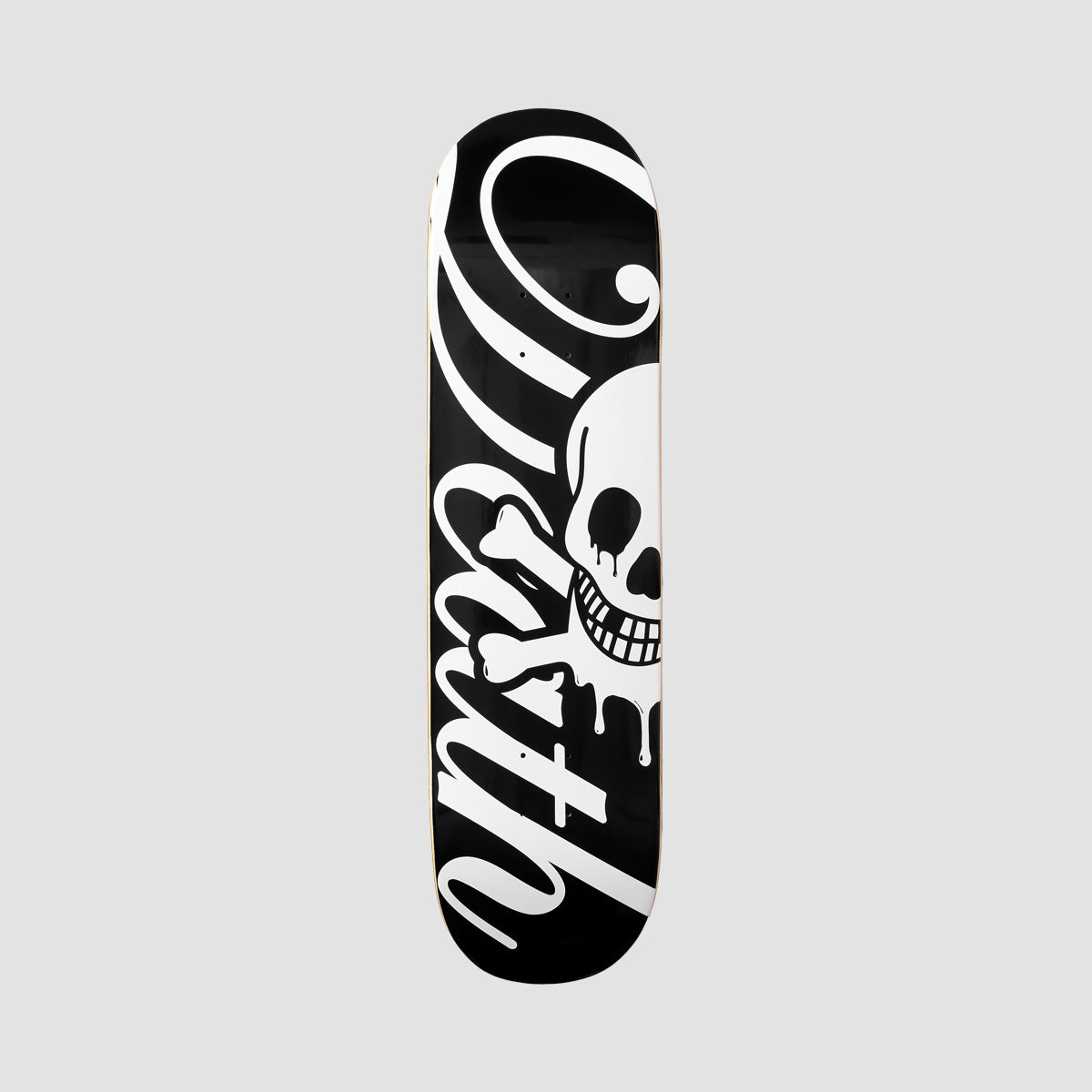Death Script Popsicle² Shape Skateboard Deck Black/White - 8.5"