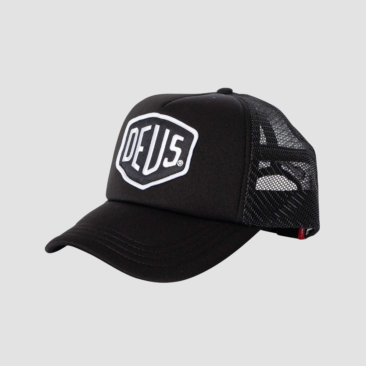 Deus Baylands Trucker Cap Black/White