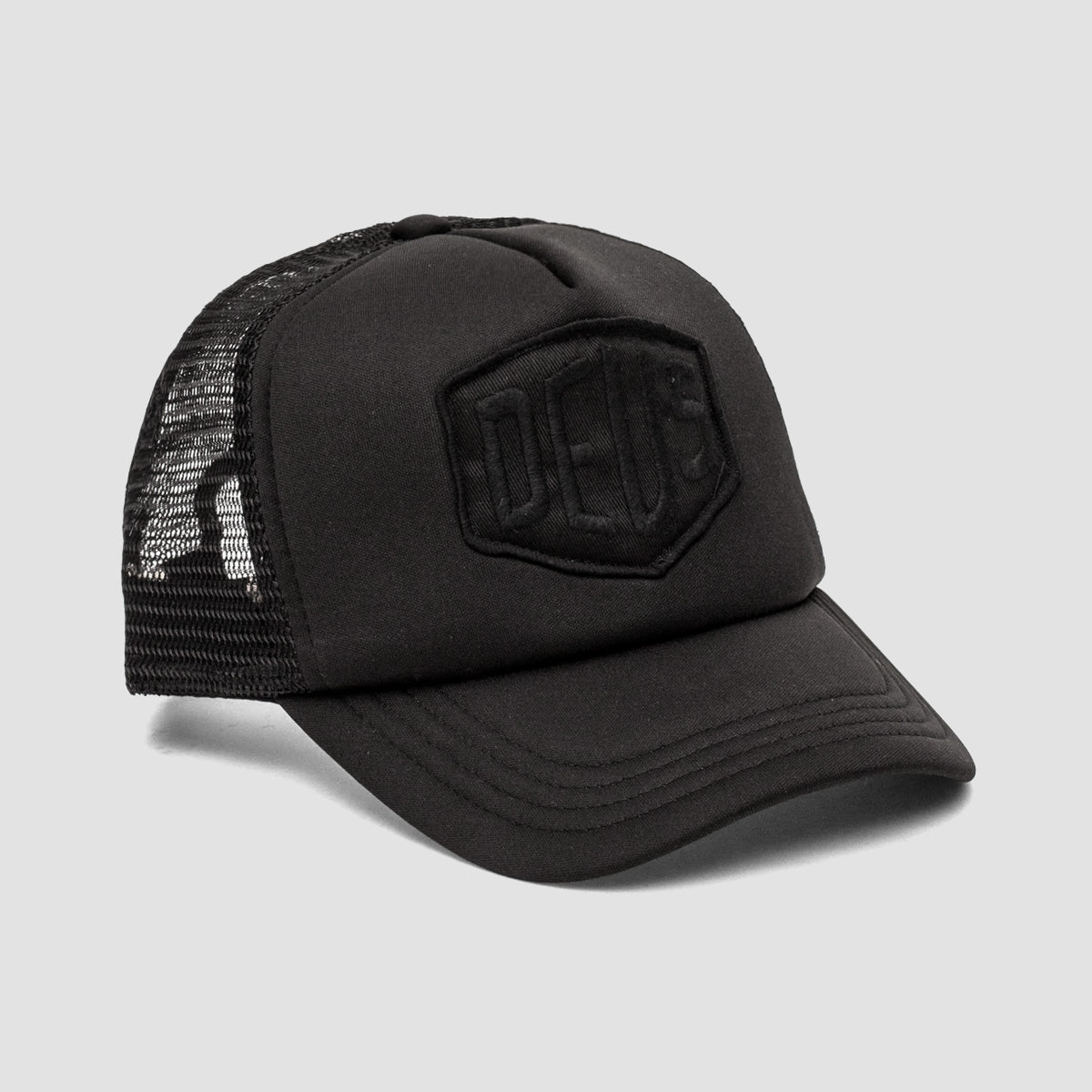 Deus Baylands Trucker Cap Black
