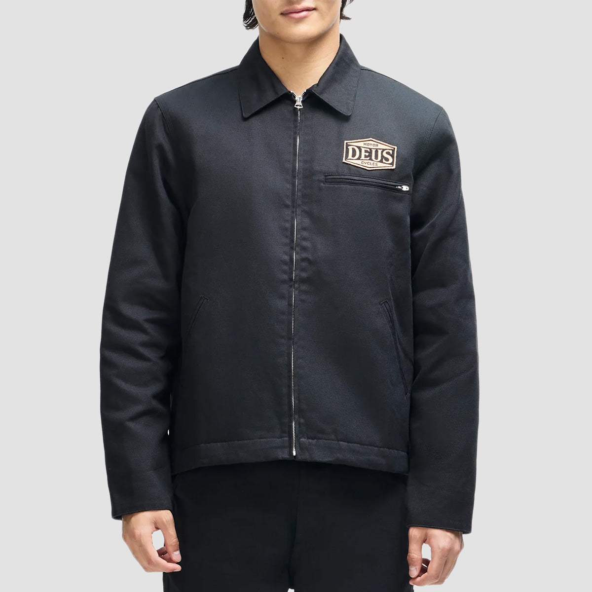 Deus Earls Work Jacket Black
