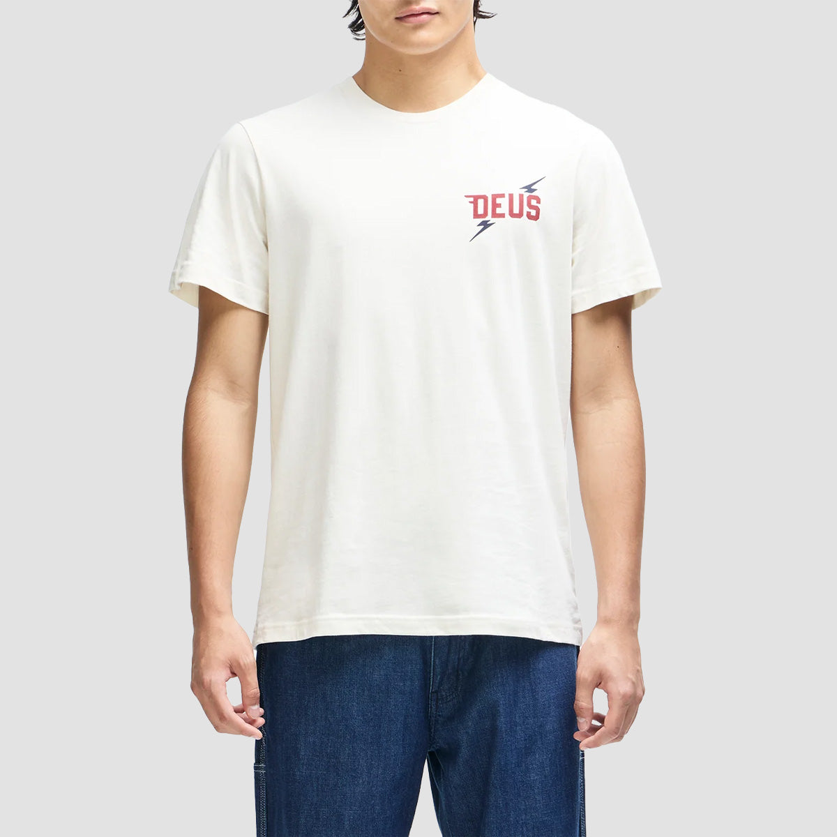 Deus Global Spark T-Shirt Vintage White