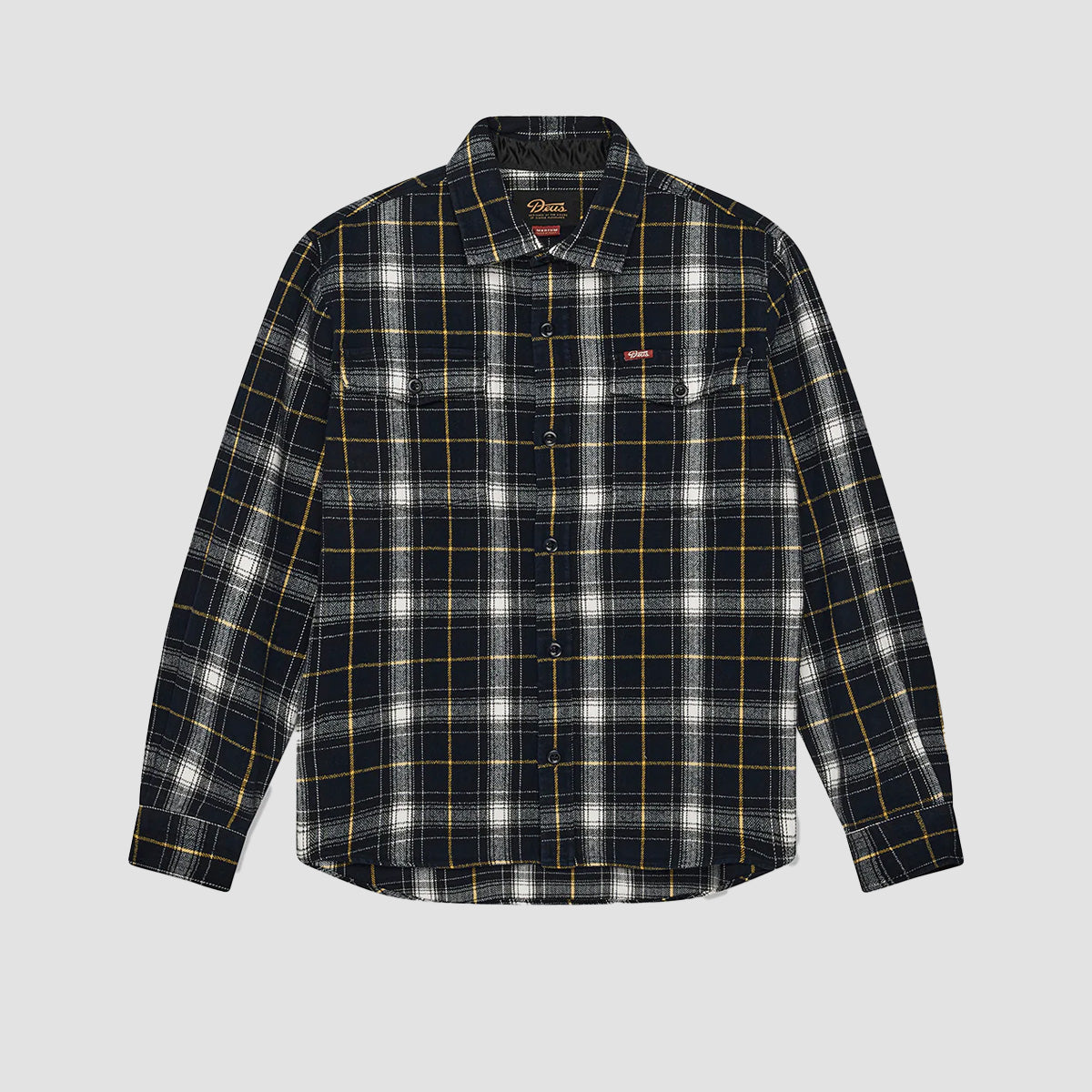 Deus Jermaine Check Longsleeve Shirt Blue Check