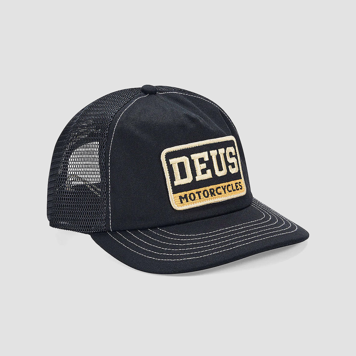 Deus Malden Trucker Cap Black