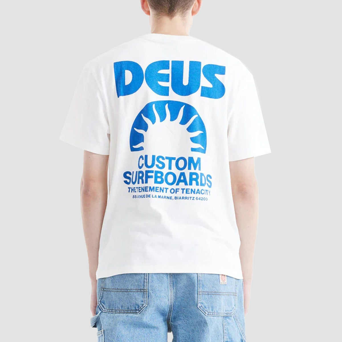 Deus Melodies T-Shirt Vintage White