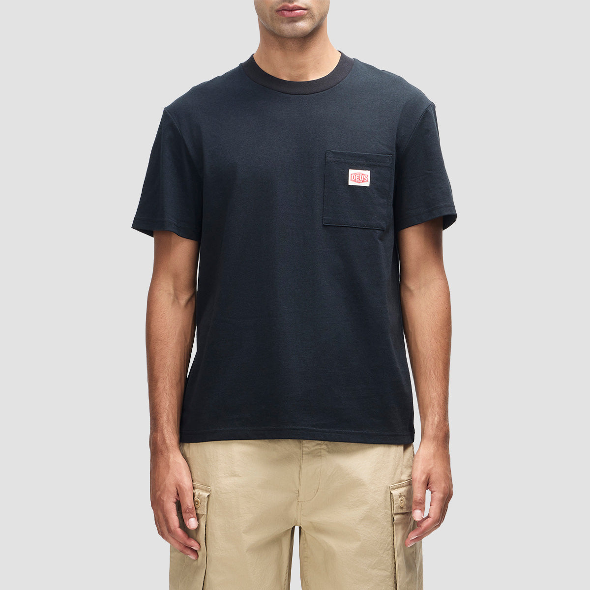 Deus Parts & Service Pocket T-Shirt Black