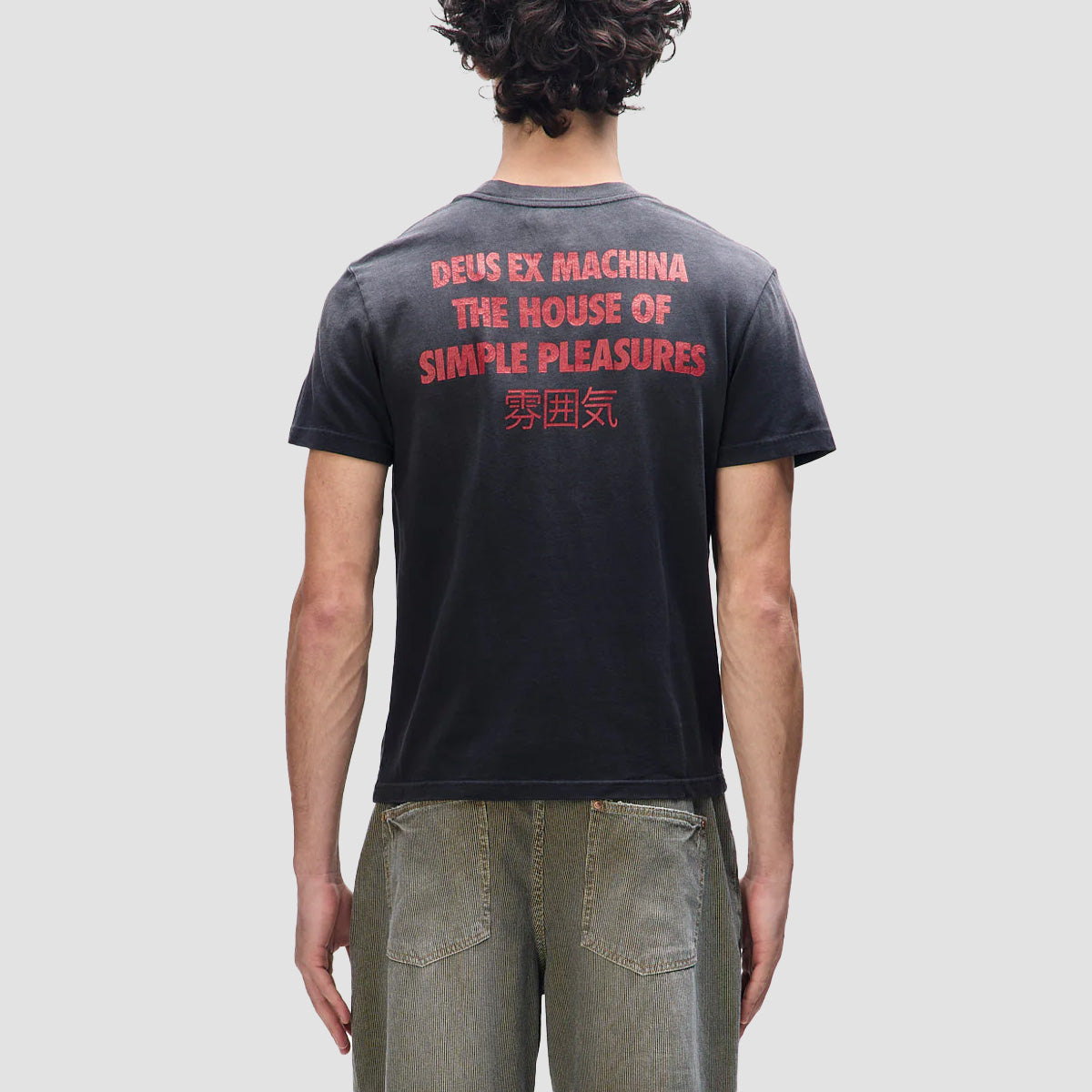 Deus Productive Hum T-Shirt Anthracite
