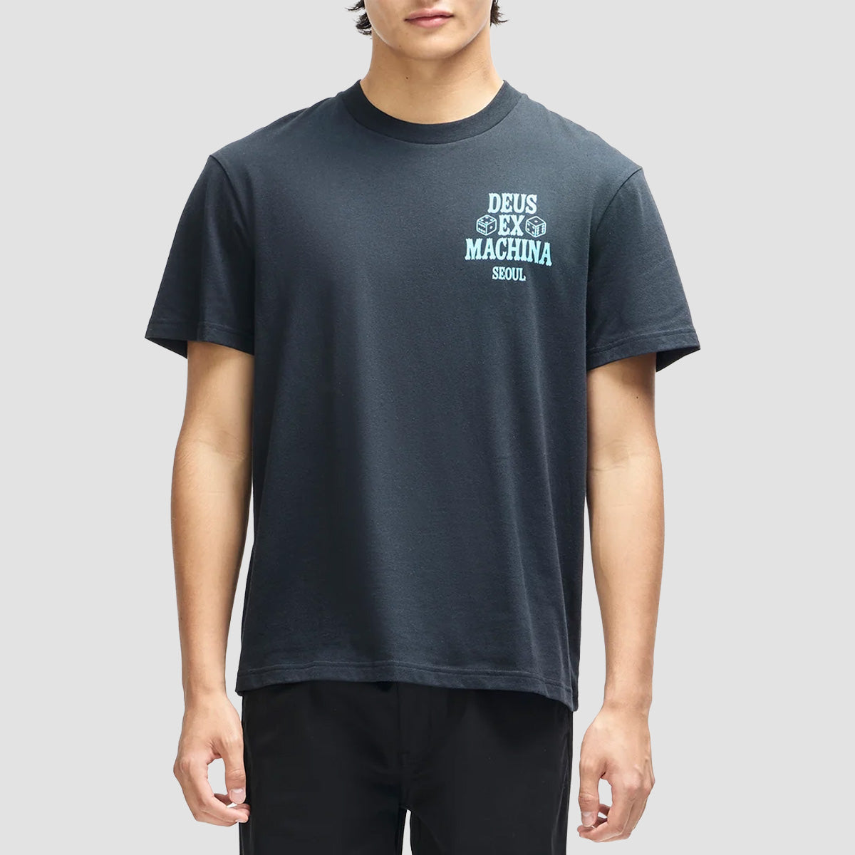 Deus Seoul Ceramic T-Shirt Black