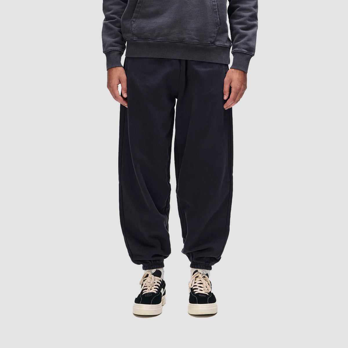 Deus Shield Garment Dyed Track Pants Black