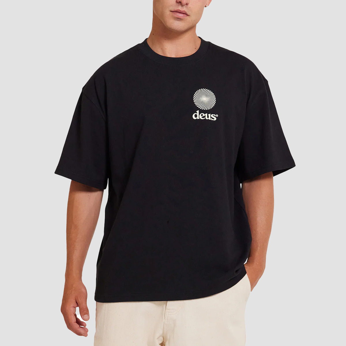 Deus Strata T-Shirt Black