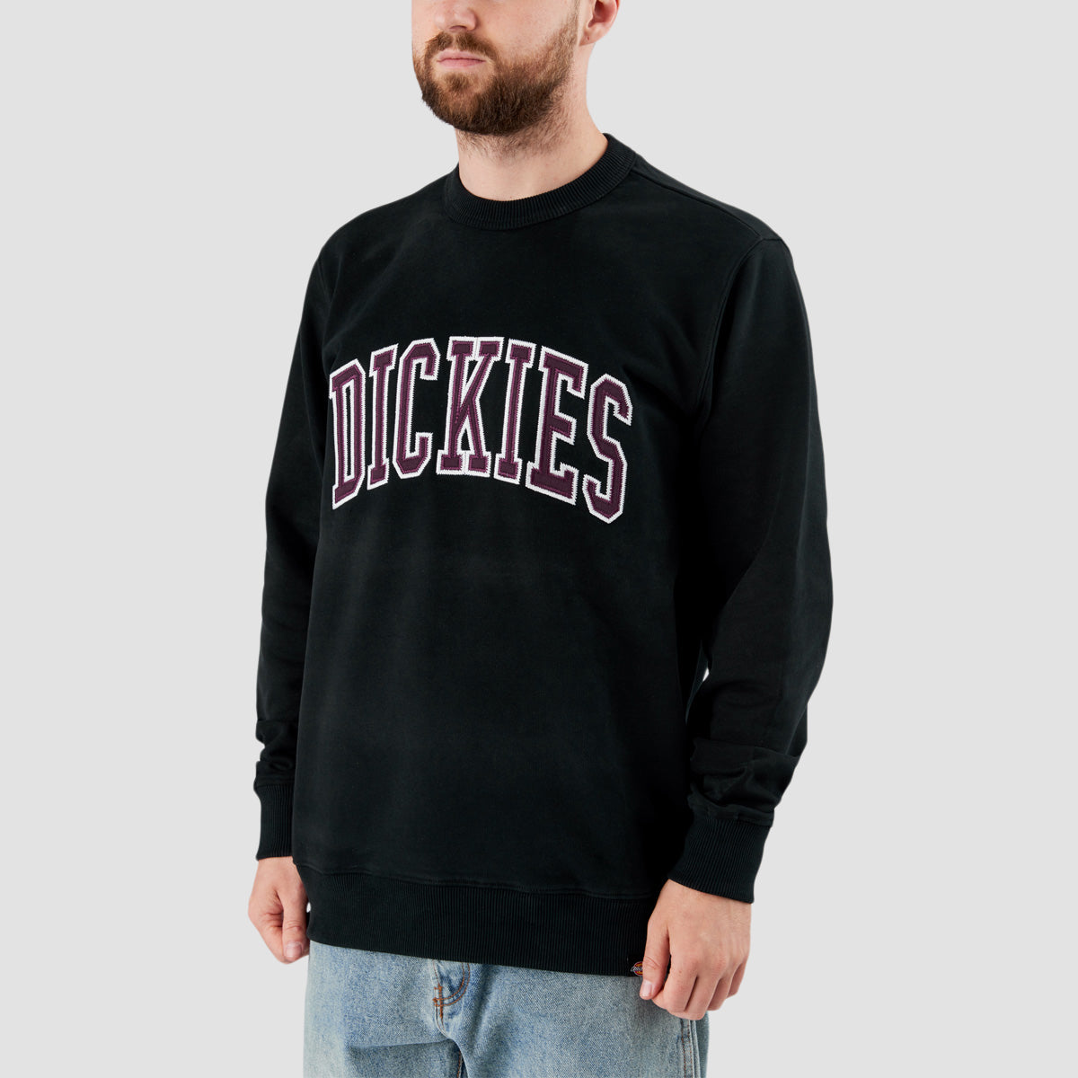 Dickies Aitkin Sweatshirt Black/Plum Perfect