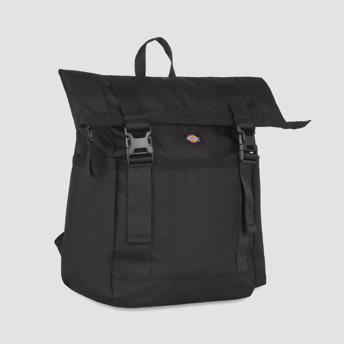 Dickies Ashville Roll Top Backpack Black